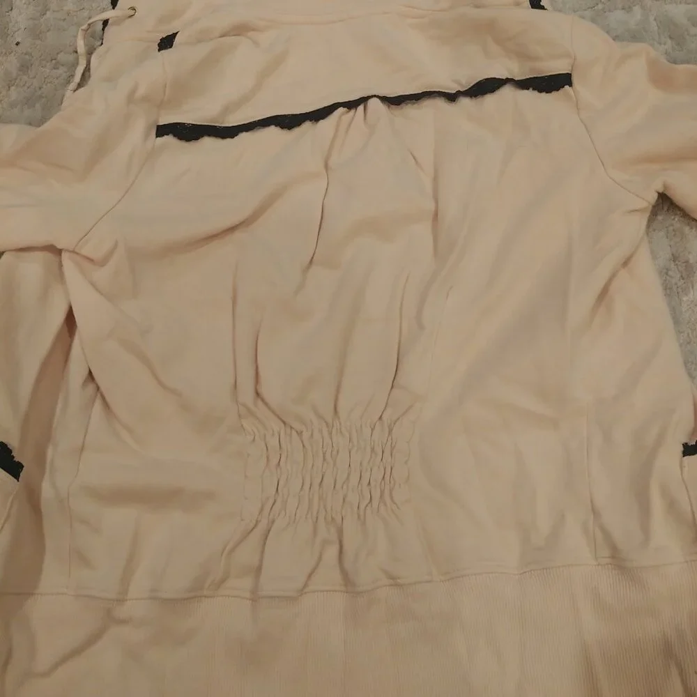 Vintage Bebe zip-up hoodie size Small - Picture 5 of 10